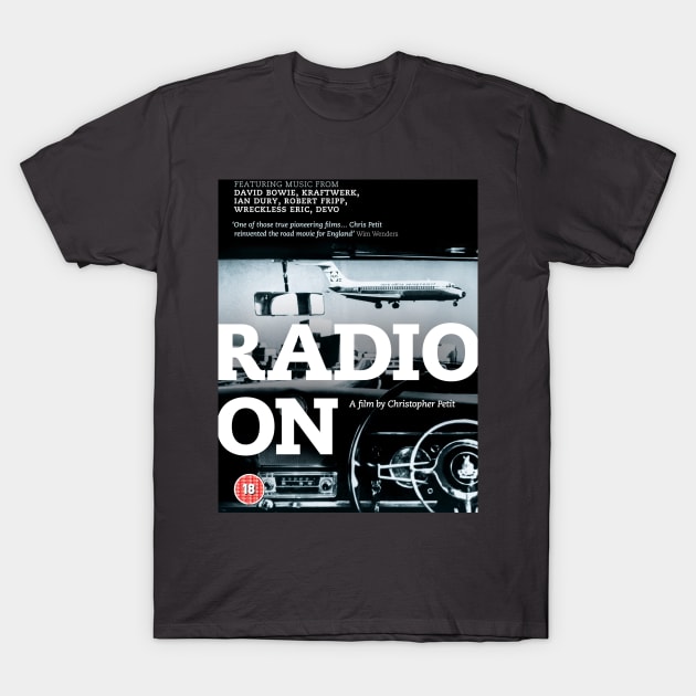 Radio On T-Shirt by RisingAboveBedlam